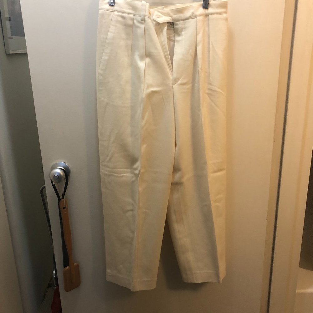 White Pants by L.L.Bean